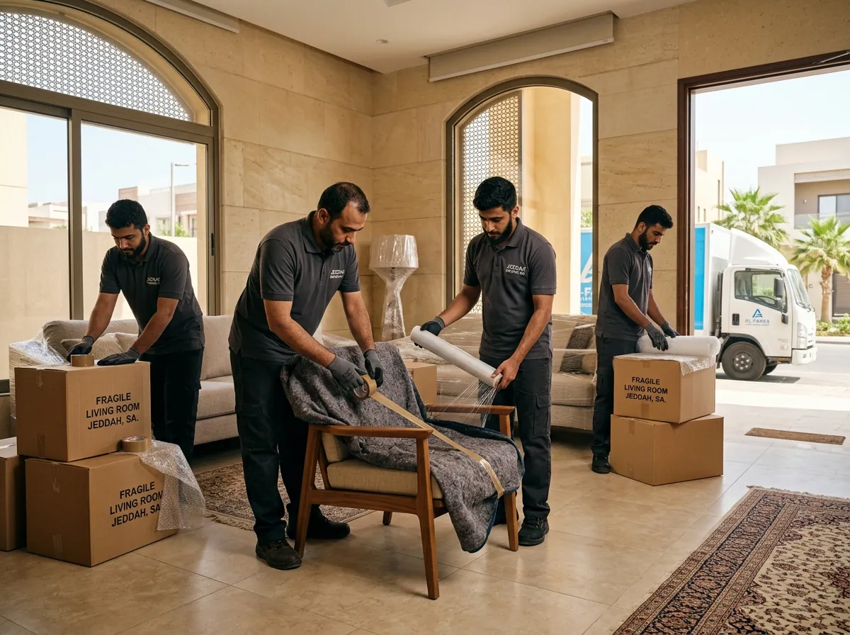 خدمة نقل العفش الشامل والمتكامل بجدة